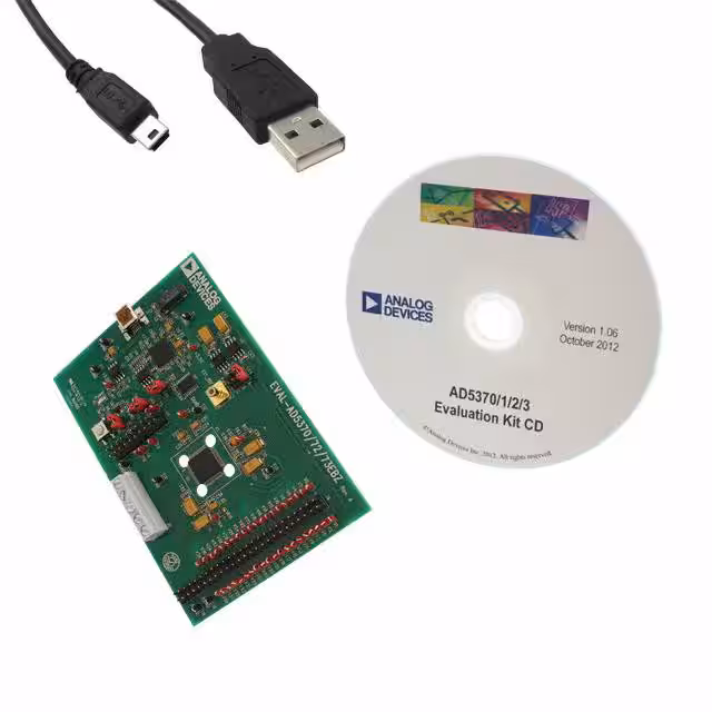 EVAL-AD5370EBZ Analog Devices Inc.  Cartes d'évaluation - Convertisseurs numériques-analogiques (DAC)